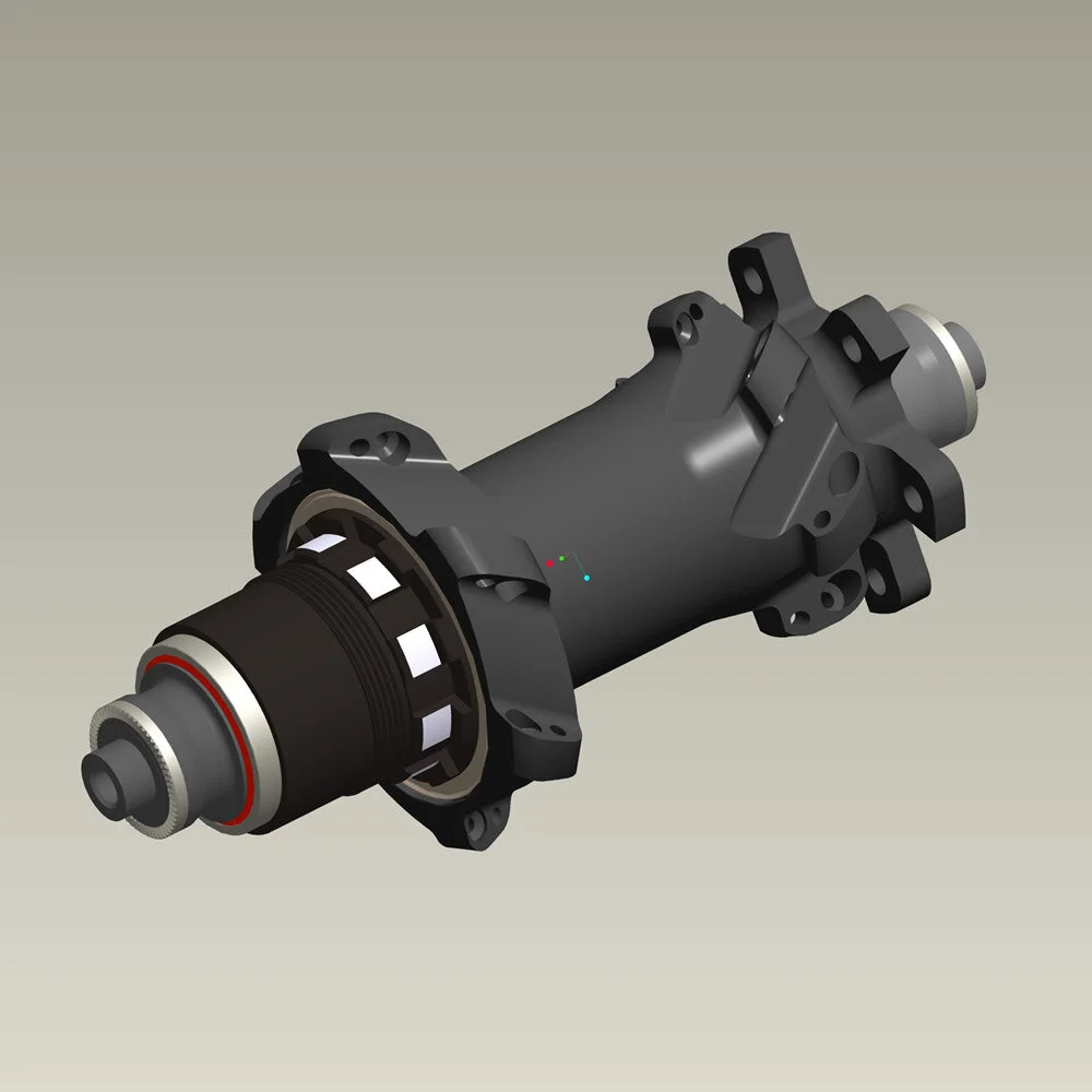 XD driver body — rear angled view